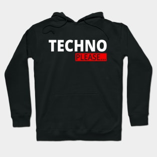 TECHNO PLEACE - Music EDM Hoodie